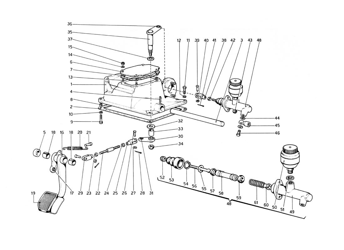 CLUTCH RELEASE CONTROL (FOR RHD VERSION)